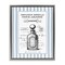 Stupell Industries French Perfume on Stripes Floating Frame, design by Lettered and Lined